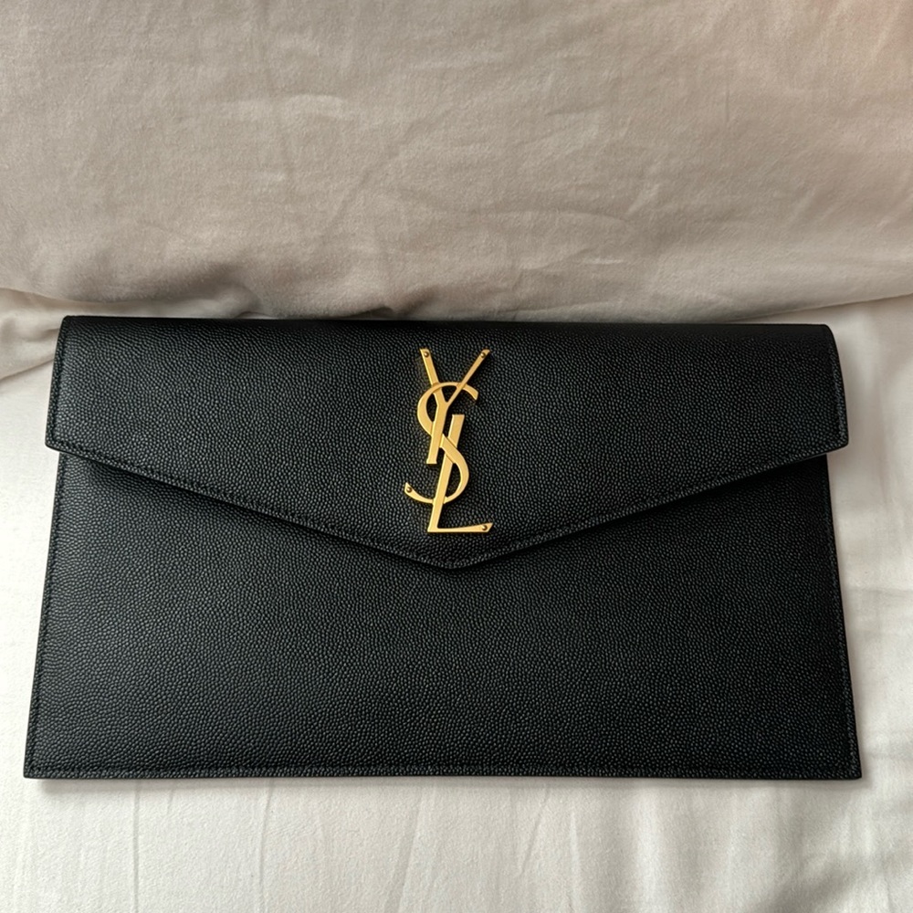 Saint Laurent uptown clutch